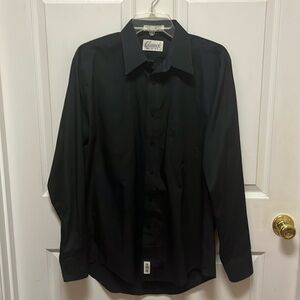 Men’s Black Dress Shirt, Size M (15-15.5) - 34/35